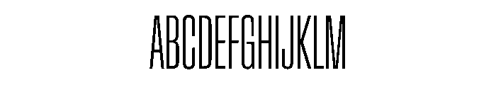 BaikalVAR UltraCondensedExtraLight Instance E48ceeeb Font UPPERCASE