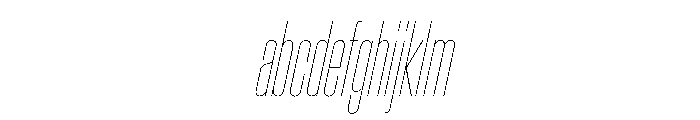 BaikalVAR UltraCondensedHairlineItalic Instance 4a17d0c8 FONT