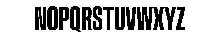 BaikalVAR UltraCondensedSemiBold Instance 2552bef5 Font UPPERCASE
