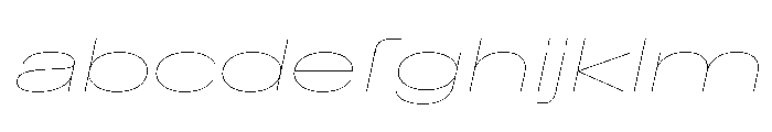 BaikalVAR UltraExpandedHairlineItalic Instance Db7a396e FONT