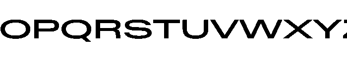 BaikalVAR UltraExpandedMedium Instance Font UPPERCASE