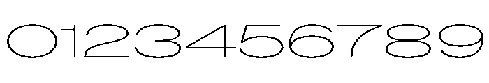 BaikalVAR UltraExpandedThin Instance Font OTHER CHARS