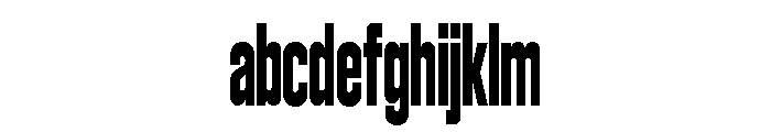 Bandit Compressed FONT