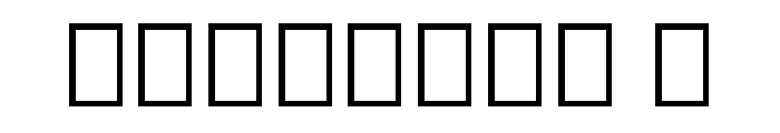 Banket Regular Font OTHER CHARS