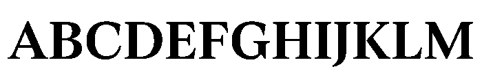 BanyaGX Black Instance Font UPPERCASE