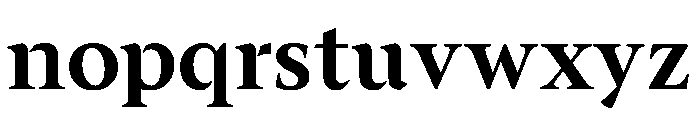 BanyaGX Black Instance Font LOWERCASE