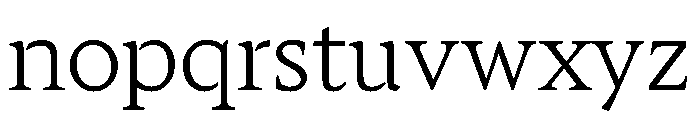 BanyaGX Light Instance Font LOWERCASE