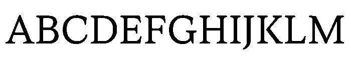 BanyaGX Medium Instance Font UPPERCASE