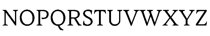 BanyaGX Regular Instance Font UPPERCASE