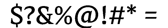 BanyaGX SemiBold Instance Font OTHER CHARS