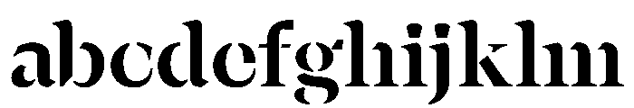 BanyaMistGX Black Instance FONT
