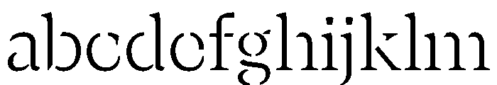 BanyaMistGX Light Instance FONT