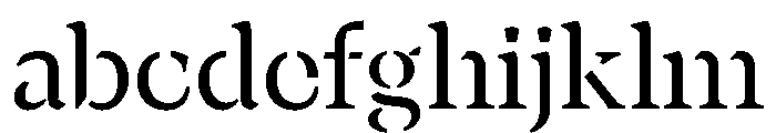 BanyaMistGX Medium Instance FONT