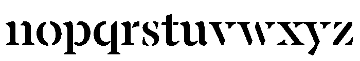 BanyaMistGX Regular Instance 3facd264 Font LOWERCASE