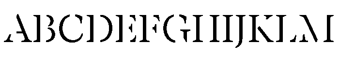 BanyaMistGX Regular Instance Font UPPERCASE