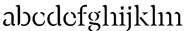 BanyaMistGX Regular Instance FONT