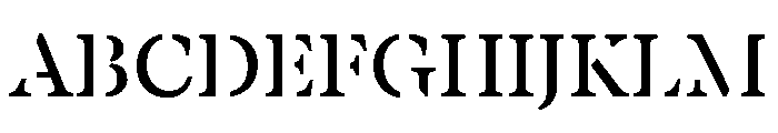 BanyaMistGX SemiBold Instance Font UPPERCASE