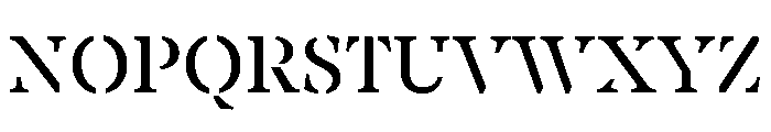 BanyaMistGX SemiBold Instance Font UPPERCASE