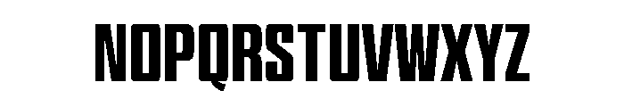 BarLevDLv2AAA Bold Font LOWERCASE