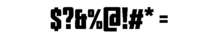 BarLevDLv2AAA UltraBold Font OTHER CHARS