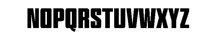BarLevDLv2AAA UltraBold Font UPPERCASE