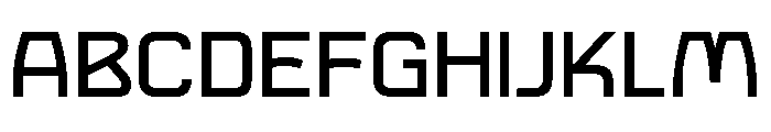 Bariloche Expanded Font UPPERCASE