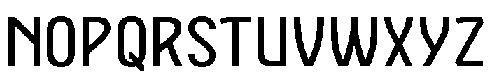 Bariloche Regular Font UPPERCASE