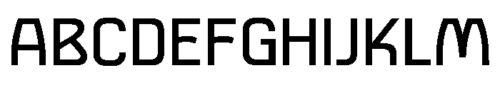 Bariloche Wide Font UPPERCASE