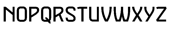 Bariloche Wide Font UPPERCASE
