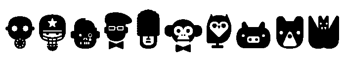 BariolIcons Regular Font OTHER CHARS
