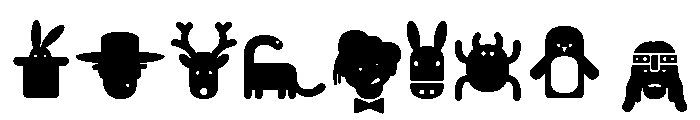 BariolIcons Regular Font OTHER CHARS