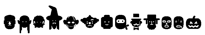 BariolIcons Regular Font LOWERCASE