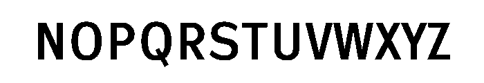 BarnsleyGothic MediumSmallCaps Font LOWERCASE