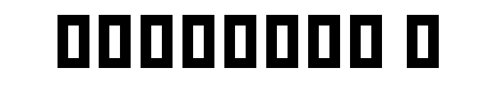 Baruch Regular Font OTHER CHARS