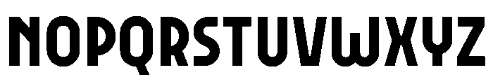 Baruch Regular Font UPPERCASE