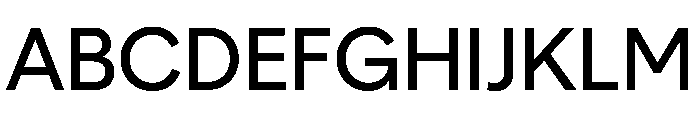 Basetica Regular Font UPPERCASE