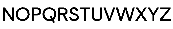 Basetica Regular Font UPPERCASE