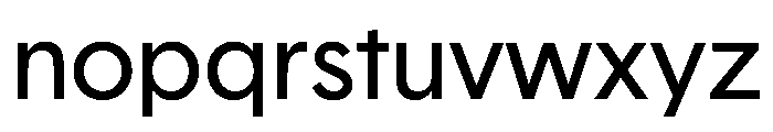 Basetica Regular Font LOWERCASE