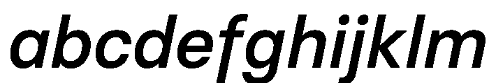 BasierCircle MediumItalic FONT