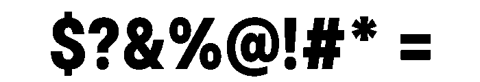 BasierCircleNarrow Bold Font OTHER CHARS
