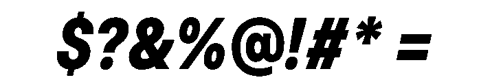 BasierCircleNarrow BoldItalic Font OTHER CHARS