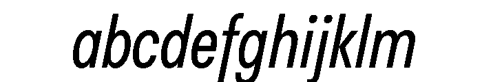 BasierCircleNarrow RegularItalic FONT