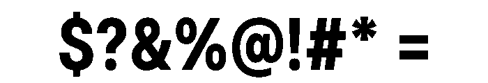 BasierCircleNarrow SemiBold Font OTHER CHARS