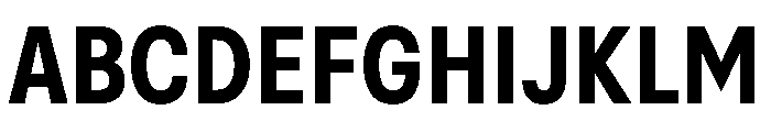 BasierCircleNarrow SemiBold Font UPPERCASE