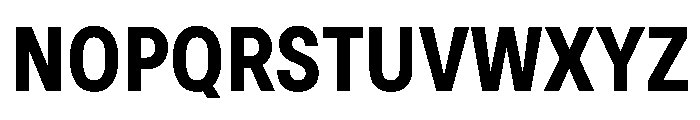 BasierCircleNarrow SemiBold Font UPPERCASE