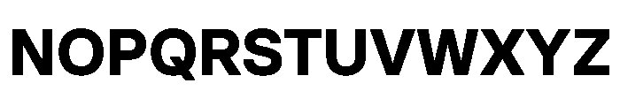 BasierSquare Bold Font UPPERCASE