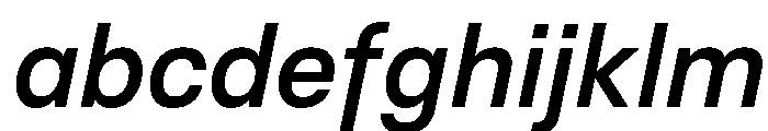 BasierSquare MediumItalic FONT