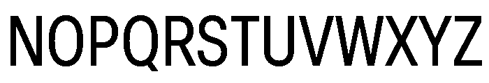 BasierSquareNarrow Regular Font UPPERCASE