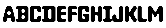 BasteA Black Font UPPERCASE