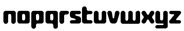 BasteA Black Font LOWERCASE